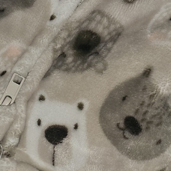 Adorable Animal Print Kids Footie Pajamas - Picture 9 of 10